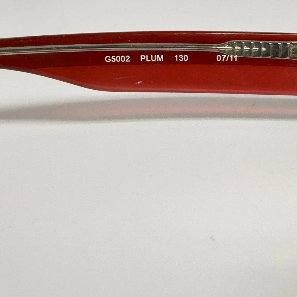 Genesis Altair G5002 Plum Purple Rectangular Eyeglass Frames 51-18-130